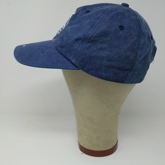 St. Augustine Slideback Hat Embroidered Logo Blue 175 Years Adjustable - Picture 6 of 11